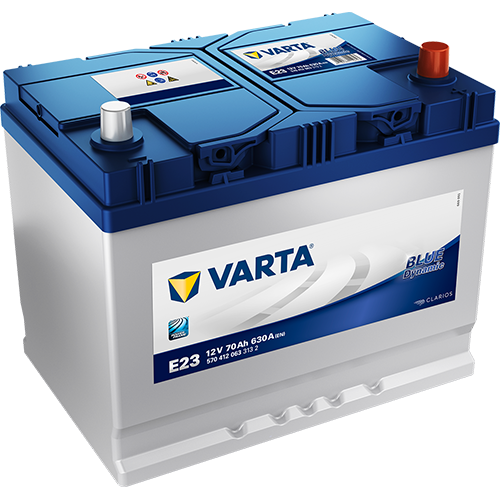 Starterbatterie Blue Dynamic VARTA 12V 70Ah 630A - E23