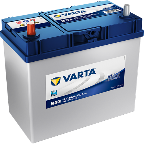 Starterbatterie Blue Dynamic VARTA 12V 45Ah 330A - B33