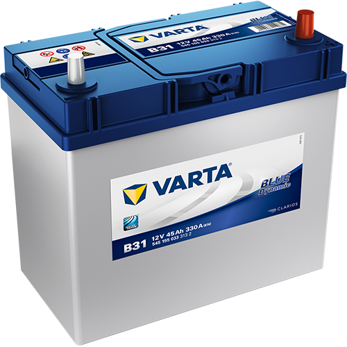 Starterbatterie Blue Dynamic VARTA 12V 45Ah 330A - B31