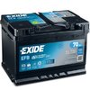 EXIDE EFB Start-Stop Starterbatterie 12V 70Ah 720A - EL700