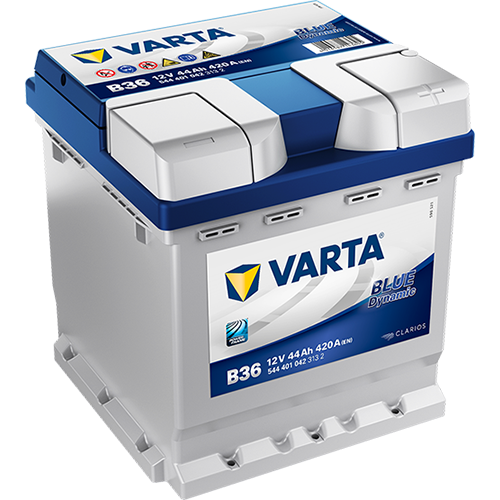 Starterbatterie Blue Dynamic VARTA 12V 44Ah 420A - B36