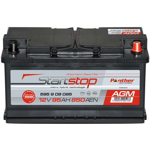 Panther AGM Starterbatterie 12V 95Ah - 850A