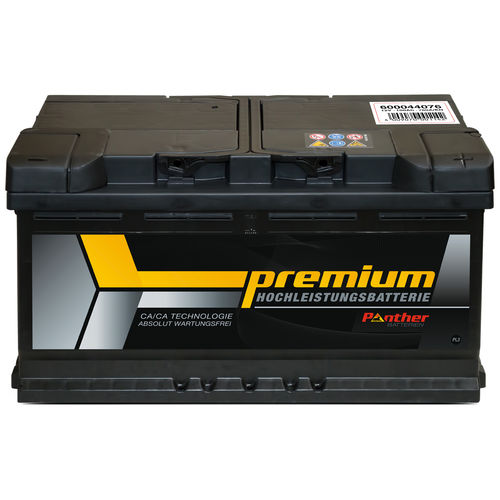 Autobatterie Panther Premium 12V 100Ah - 760A